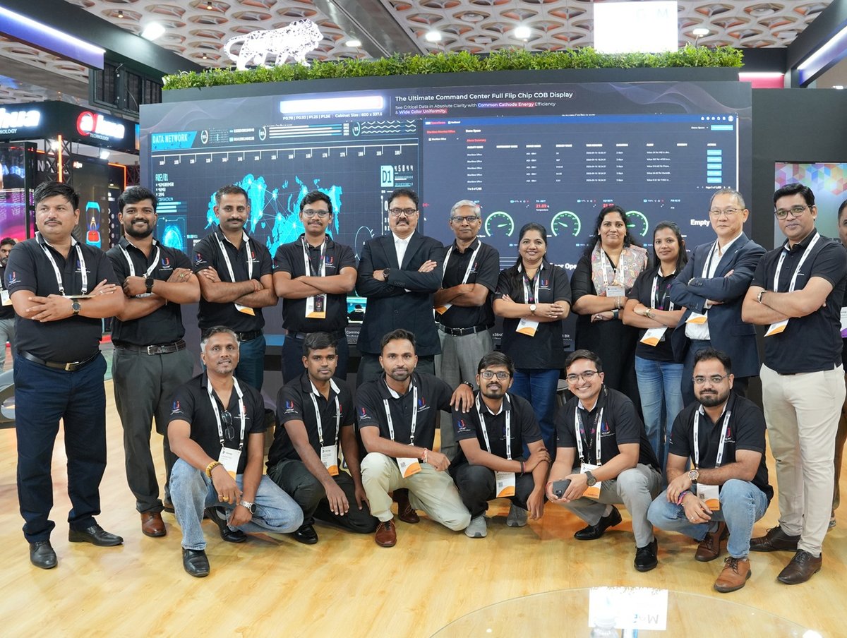UltraLED Records 1,000+ Visitors at InfoComm India 2026