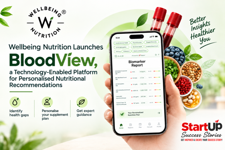 Wellbeing Nutrition Launches BloodView - a Technology-Enabled Platform for Personalised Nutritional Recommendations