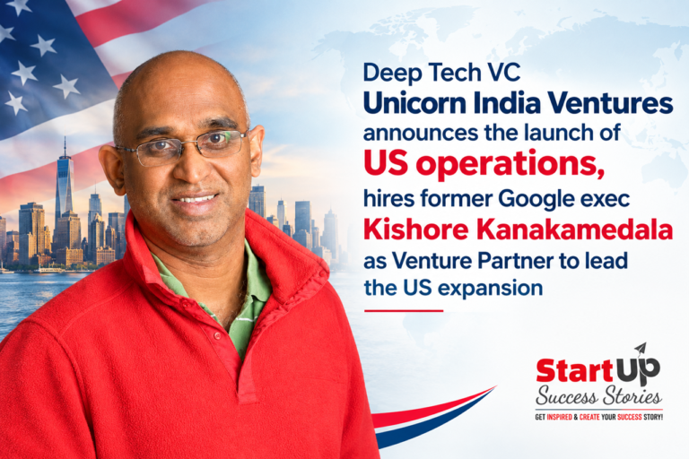 Deep Tech VC Unicorn India Ventures hires former Google exec Kishore Kanakamedala