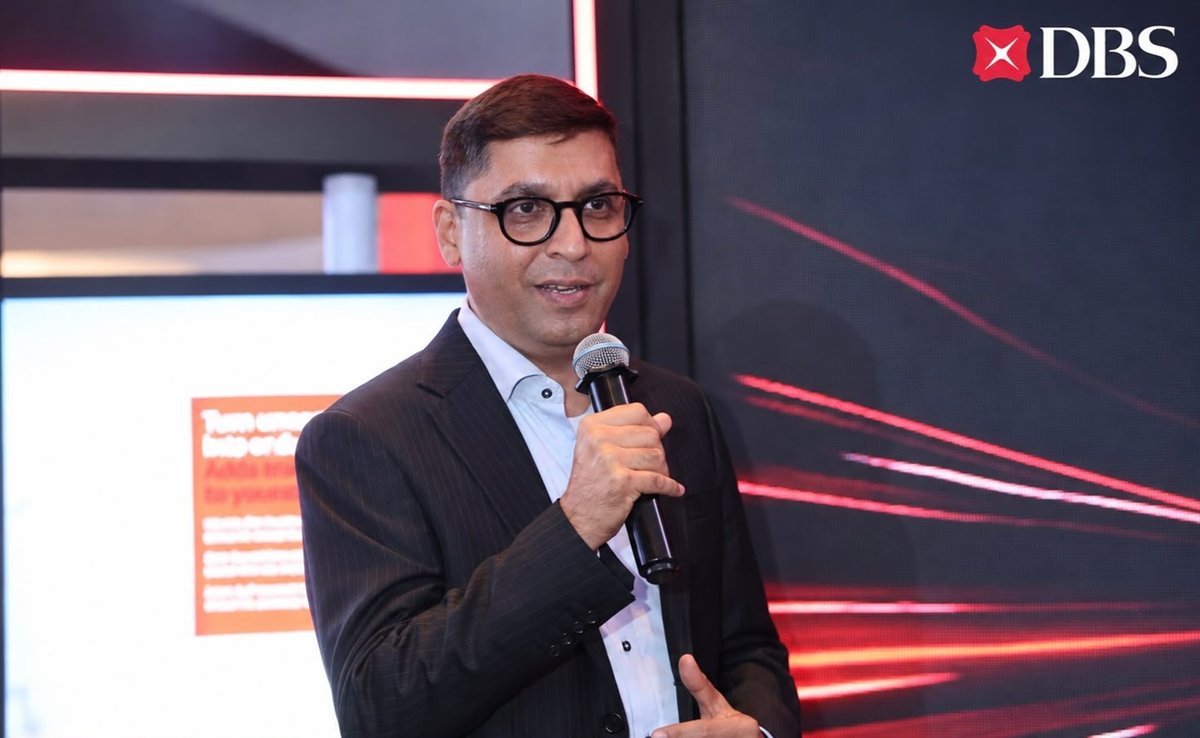 Divyesh Dalal, Managing Director and Country Head, Global Transaction Services, Corporate Banking- Financial Institutions and SMEs, DBS Bank India at the Global Fintech Fest 2026 Divyesh Dalal, Managing Director and Country Head, Global Transaction Services, Corporate Banking- Financial Institutions and SMEs, DBS Bank India at the Global Fintech Fest 2026