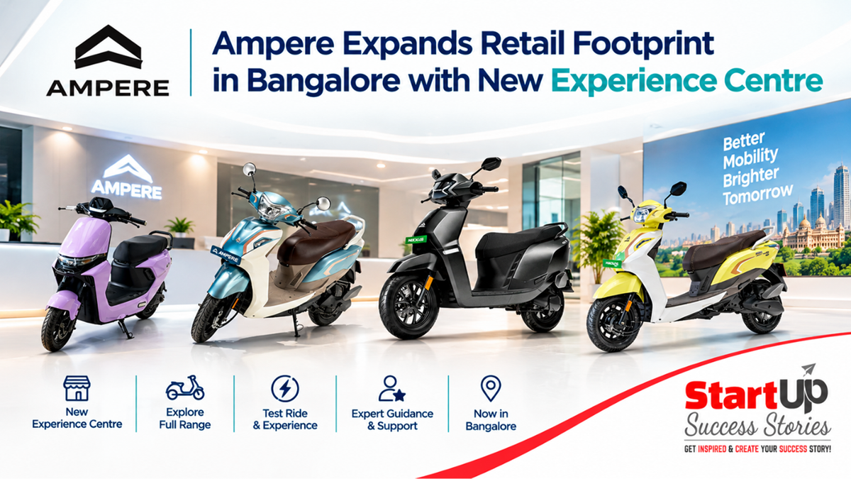 Greaves Electric Mobility - Ampere Expands Retail Footprint in Bangalore