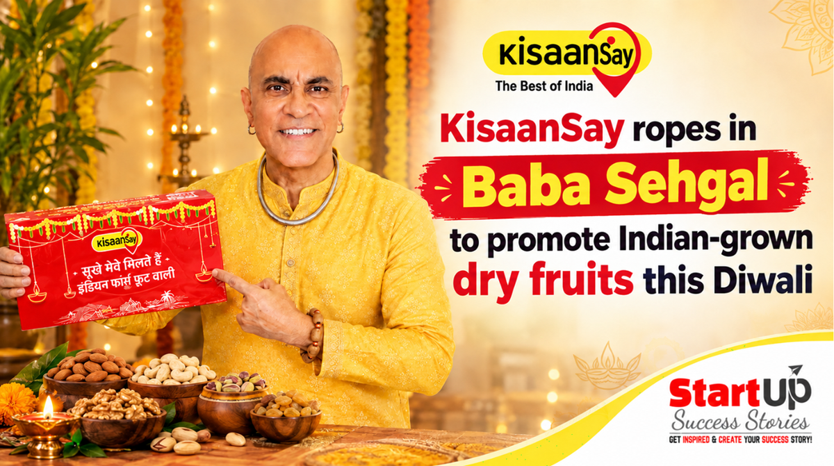 KisaanSay ropes in Baba Sehgal to promote Indian-grown dry fruits this Diwali