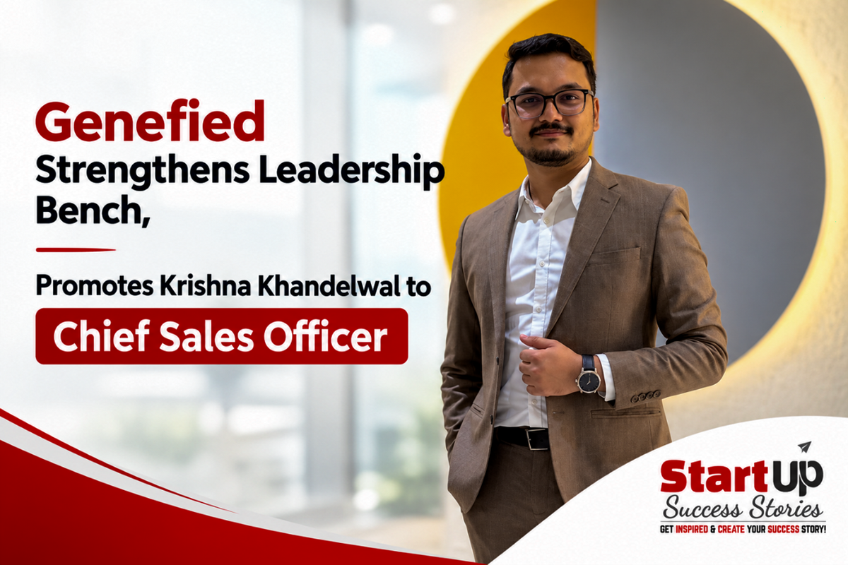 Krishna Khandelwal - Chief Sales Officer, Genefied