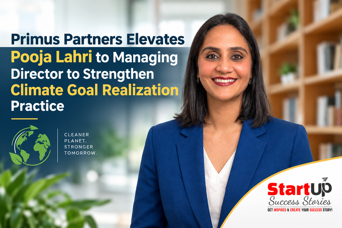 Pooja Lahri - Managing Director, Climate & ESG Goal Realisation Practice, Primus Partners