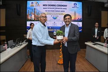 Tata Power Signs MoU with BPCL to Develop 110 kV Power Infrastructure for its Landmark PRFCCU Project at Mumbai Refinery