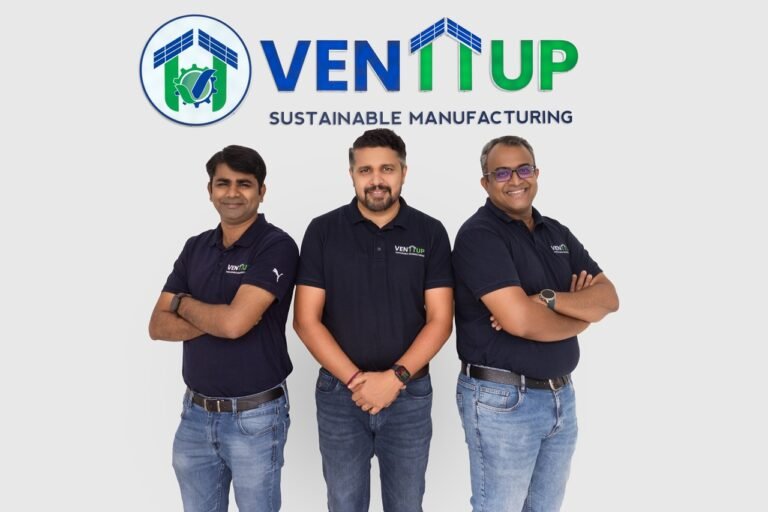 Venttup Founders from right Wasim, Sandeep, Joseph